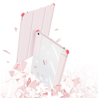 Husa inteligenta cu suport stylus DuxDucis, Toby, Pentru iPad 2019/2020/2021, 10.2", Roz