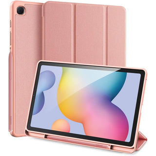 Husa premium pentru Samsung Galaxy Tab S6 Lite (P610/P 613/P615/P619) 2024, 10.4", Sigloo, suport Smart Pen, Roz sters