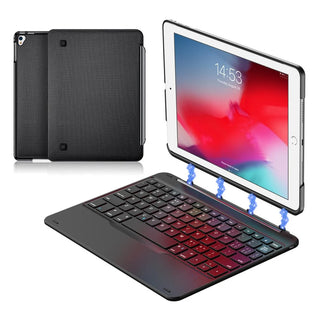 Husa cu tastatura magnetica iPad 9.7 2017 / 9.7 2018 / Air 1 wireless Bluetooth DUX DUCIS Black