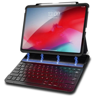 Husa cu tastatura magnetica iPad 9.7 2017 / 9.7 2018 / Air 1 wireless Bluetooth DUX DUCIS Black