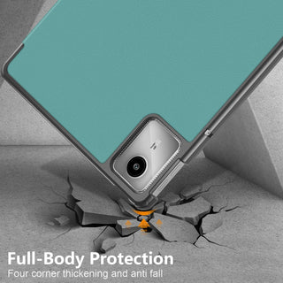 Husa Slim Sigloo, Smart Cover, Trifold, pentru Lenovo Tab M11 2024 (TB-330FU/TB-330XU/TB-331FC), 11", Blue Marin