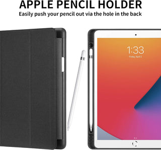 Husă premium Sigloo pentru iPad Pro, model 2022/2021/2020/2018, Negru