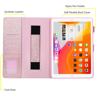 Husa Sigloo pentru Apple iPad Mini 7/6 (2024/2021), 8.3", Protectie Completa, Roz auriu