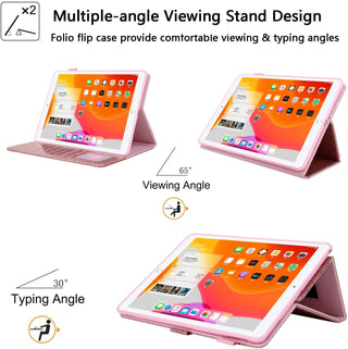 Husa Sigloo pentru Apple iPad Mini 7/6 (2024/2021), 8.3", Protectie Completa, Roz auriu