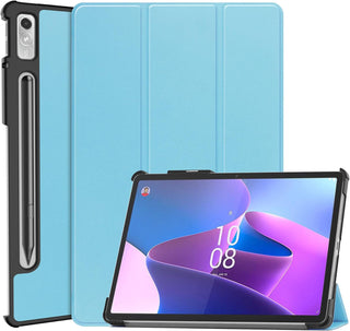 Husa Slim Sigloo, Smart Cover, Trifold, pentru Lenovo Tab P11 Pro( 2nd Gen),(TB-132FU/TB-138FU), 11.2", Blue Laguna