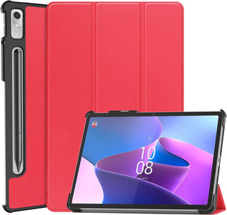 Husa Slim Sigloo, Smart Cover, Trifold, pentru Lenovo Tab P11 Pro( 2nd Gen),(TB-132FU/TB-138FU), 11.2", Red