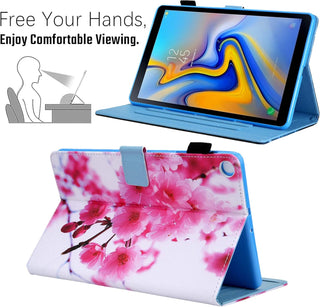 Husa premium Sigloo pentru Apple iPad Mini 7/6 (2024/2021), 8.3", Protectie Completa, Suport Creion, Port Card, Flori