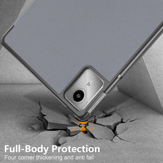 Husa Slim Sigloo, Smart Cover, Trifold, pentru Lenovo Tab M11 2024 (TB-330FU/TB-330XU/TB-331FC), 11",  Grey