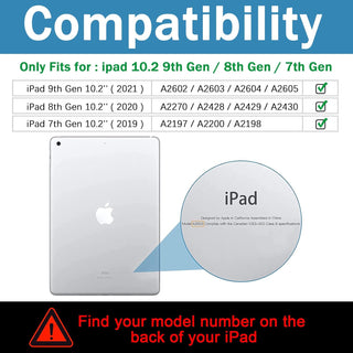 Husa Sigloo pentru Apple iPad 9th/8th/7th Gen (2021/2020/2019), 10.2'', Protectie Completa, Stand Spiderman, Anti-Soc, Negru