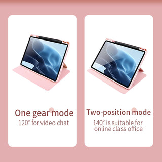Husa premium tableta Apple iPad Air 11" (2024), Air 5, Air 4, (11/10.9 Inch), Protectie Completa, Suport SmartPen, Blue laguna