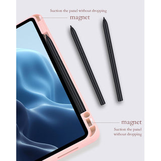 Husa premium tableta Apple iPad Air 11" (2024), Air 5, Air 4, (11/10.9 Inch), Protectie Completa, Suport SmartPen, Blue laguna