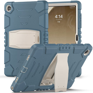 Husa Hard Sigloo pentru Samsung Galaxy Tab S6 Lite 2022/2024, Sigloo, Protectie Completa, Suport Creion, Stand, Anti-Soc, Albastru deschis