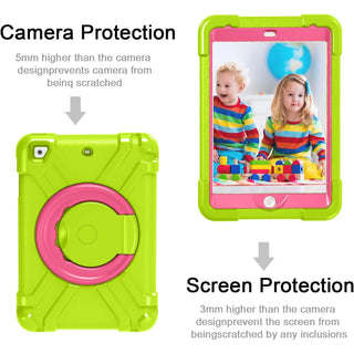 Husa Sigloo pentru iPad Mini 1/2/3, 7.9" –Protectie Antisoc, Suport Reglabil, Design Usor, Verde
