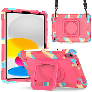 Husa de Protecție pentru iPad Air 11, Sigloo, Antisoc, Suport 360, Multicolor, 10.9"