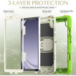 Husa Sigloo pentru iPad Mini 4/5 (2015/2019), 7.9" –Protectie Antisoc, Suport Reglabil, Verde praz