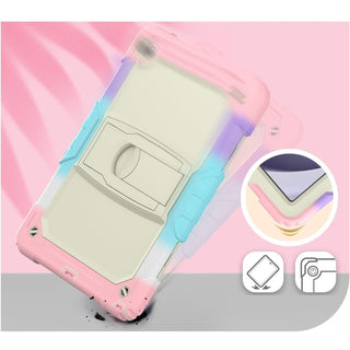 Husa Shockproof Armor Sigloo, pentru Samsung Galaxy Tab A7 (SM-T500/T505/T507), 10.4", cu stand, Alb Colorat