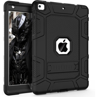 Husa Sigloo pentru iPad Air / iPad 9.7” (2017) – Antisoc si Antizgarieturi cu Suport integrat – Negru