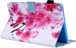 Husa premium Sigloo pentru Apple iPad Mini 7/6 (2024/2021), 8.3", Protectie Completa, Suport Creion, Port Card, Flori