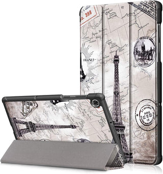 Husă tabletă Nokia T20, Slim, Smart Cover, Trifold, Sigloo, Paris