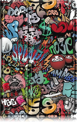 Husa Slim Sigloo, Smart Cover, Trifold, pentru  Lenovo Tab Plus 2024(TB-351, 352), 11.5", Graffity