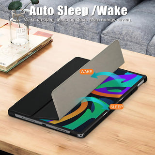 Husa Slim Sigloo, Smart Cover, Trifold, pentru Lenovo Tab M11 2024 (TB-330FU/TB-330XU/TB-331FC), 11", Black