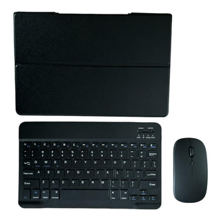 Husă cu tastatură și mouse wireless pentru Lenovo Yoga Tab 13, Sigloo, negru