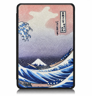 Husa Kindle Paperwhite 2024 (12th gen) "7", Signature Edition, 7" sau Kindle Colorsoft Signature Edition 7", Sigloo, Slim, functie sleep/wake-up,  Chinese Storm