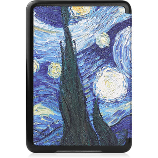 Husa pentru Kindle Paperwhite 2024 (12th gen), Signature Edition sau Kindle Colorsoft Signature Edition, 7", Sigloo, Slim, functie sleep/wake-up, Abstract