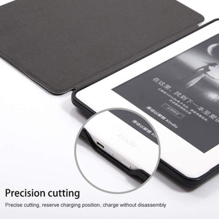 Husa pentru Kindle Paperwhite 2024 (12th gen), Signature Edition sau Kindle Colorsoft Signature Edition, 7", Sigloo, Slim, functie sleep/wake-up, Abstract