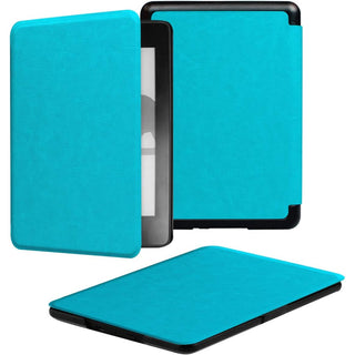 Husa pentru Kindle Paperwhite 2024 (12th gen), Signature Edition sau Kindle Colorsoft Signature Edition, 7", Sigloo, Slim, functie sleep/wake-up, Blue