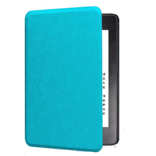Husa pentru Kindle Paperwhite 2024 (12th gen), Signature Edition sau Kindle Colorsoft Signature Edition, 7", Sigloo, Slim, functie sleep/wake-up, Blue