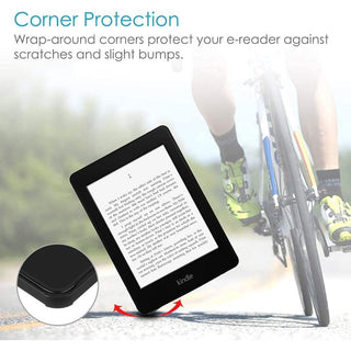 Husa pentru Kindle Paperwhite 2024 (12th gen), Signature Edition sau Kindle Colorsoft Signature Edition, 7", Sigloo, Slim, functie sleep/wake-up, Cires Inflorit