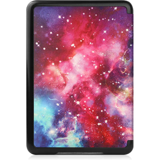 Husa pentru Kindle Paperwhite 2024 (12th gen), Signature Edition sau Kindle Colorsoft Signature Edition, 7", Sigloo, Slim, functie sleep/wake-up, Galaxy