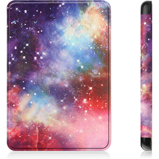 Husa pentru Kindle Paperwhite 2024 (12th gen), Signature Edition sau Kindle Colorsoft Signature Edition, 7", Sigloo, Slim, functie sleep/wake-up, Galaxy