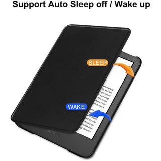 Husa pentru Kindle Paperwhite 2024 (12th gen), Signature Edition sau Kindle Colorsoft Signature Edition, 7", Sigloo, Slim, functie sleep/wake-up, Light Bulbs