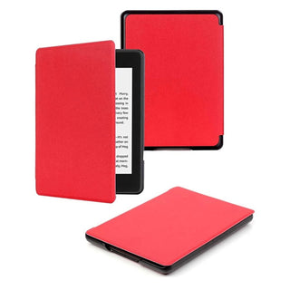 Husa pentru Kindle Paperwhite 2024 (12th gen), Signature Edition sau Kindle Colorsoft Signature Edition, 7", Sigloo, Slim, functie sleep/wake-up, Red
