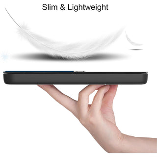 Husa Slim Sigloo pentru Kindle Scribe 10.2 inci (2022 & 2024) - Piele PU, Curea de Mana, Suport Stilou, Functie Auto Sleep/Wake, model Good Night