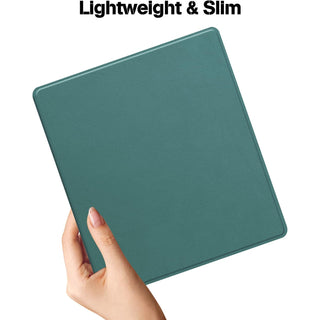 Husa Slim Sigloo pentru Kindle Scribe 10.2 inci (2022 & 2024) - Piele PU, Suport Stilou, Functie Auto Sleep/Wake, culoare Pine Green