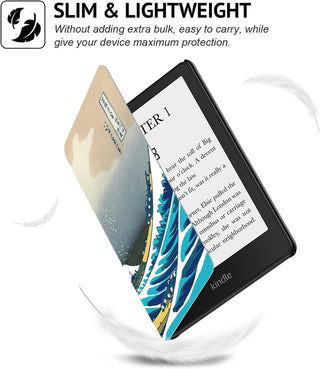 Husa Sigloo pentru Kindle Paperwhite 2021 6.8 inch, generatia 11, model the Chinese Storm