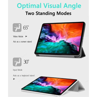 Husa tableta pentru Ipad 7 / 8 / 9 10.2", Sigloo, interior de piele sintetica, spatele din policarbonat, rezistent la socuri, Pink