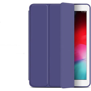 Husa pentru tableta iPAD Air11 2024, iPAD Air 5/4, 10.9, model 2022/2021/2020, 10.9 inch, Sigloo, interior de piele sintetica, spatele din silicon, rezistent la socuri, Dark Blue