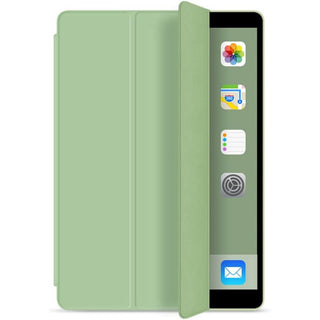 Husa pentru tableta iPAD Air11 2024, iPAD Air 5/4, 10.9, model 2022/2021/2020, 10.9 inch, Sigloo, interior de piele sintetica, spatele din silicon, rezistent la socuri, Green