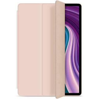 Husa tableta pentru Ipad 7 / 8 / 9 10.2", Sigloo, interior de piele sintetica, spatele din policarbonat, rezistent la socuri, Pink