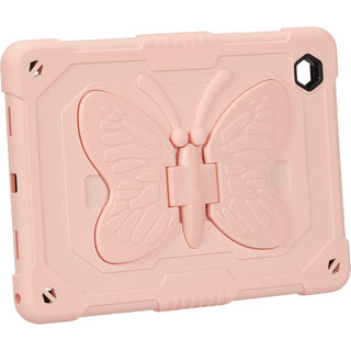 Husa premium Sigloo pentru Apple iPad Mini 7/6 (2024/2021), 8.3", Protectie Completa, Suport Creion, Stand Fluture, Curea Umar, Anti-Soc, Roz
