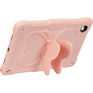 Husa premium Sigloo pentru Apple iPad Mini 7/6 (2024/2021), 8.3", Protectie Completa, Suport Creion, Stand Fluture, Curea Umar, Anti-Soc, Roz