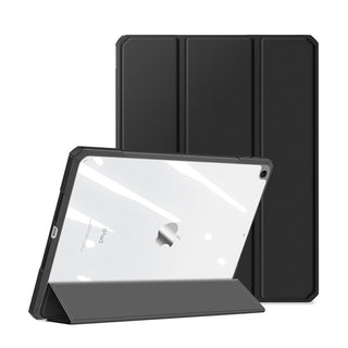 Husa pentru iPad 7/8 (10.2"), DuxDucis, Piele, Negru