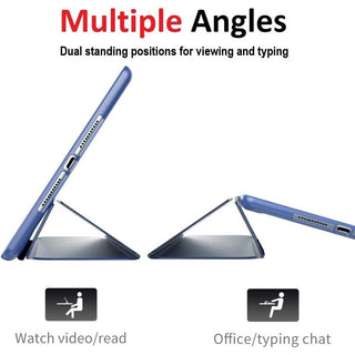 Husa pentru Huawei MatePad Pro 11 (2022), 11inch, UltraSlim de tip stand, cu functie sleep/wake-up, Sigloo, Dark Blue