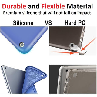 Husa pentru Huawei MatePad Pro 11 (2022), 11inch, UltraSlim de tip stand, cu functie sleep/wake-up, Sigloo, Dark Blue