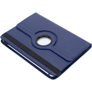 Husa rotativa 360 Sigloo, pentru Lenovo Tab M10 (3rd Gen)(TB-328), 10.1", Smart Cover, Piele Ecologica, Albastru Inchis