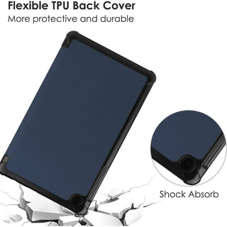 Husa Slim Sigloo, Smart Cover, Trifold, pentru tableta LENOVO Tab M10 3rd Gen(TB-328FU, TB-328XU ), 10.1 inch, model StarLight